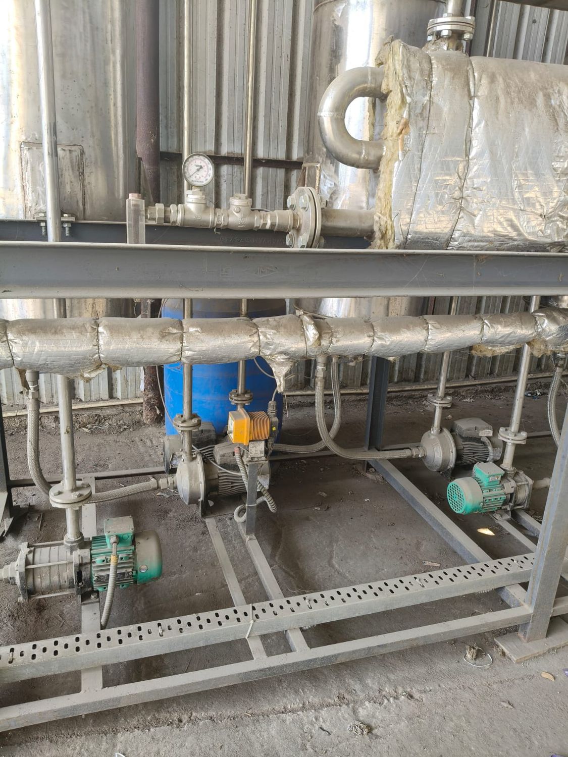 Pump & Valve Piping Skid — Leader workshop