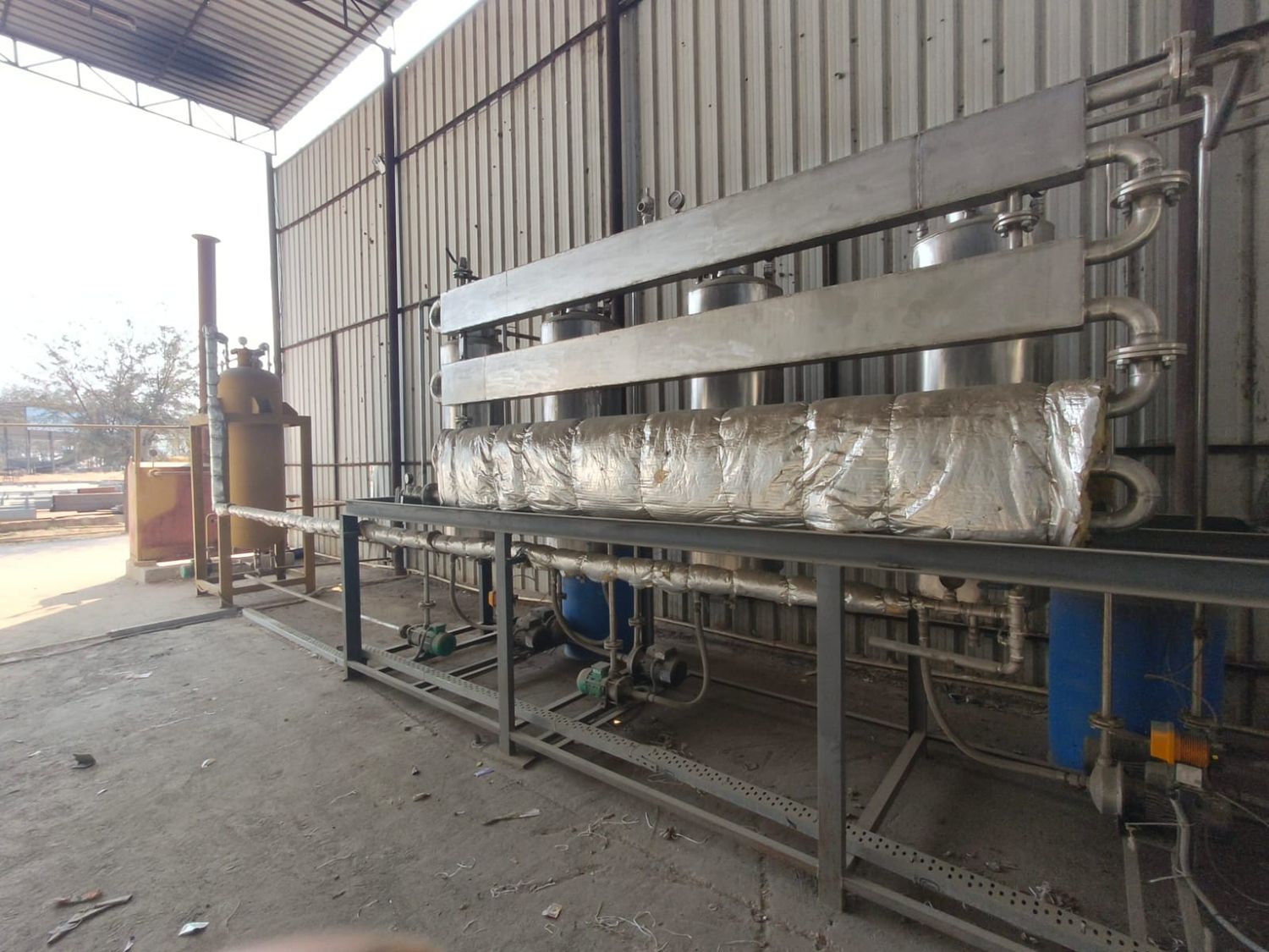 Multi-Stage Process Skid — Leader workshop