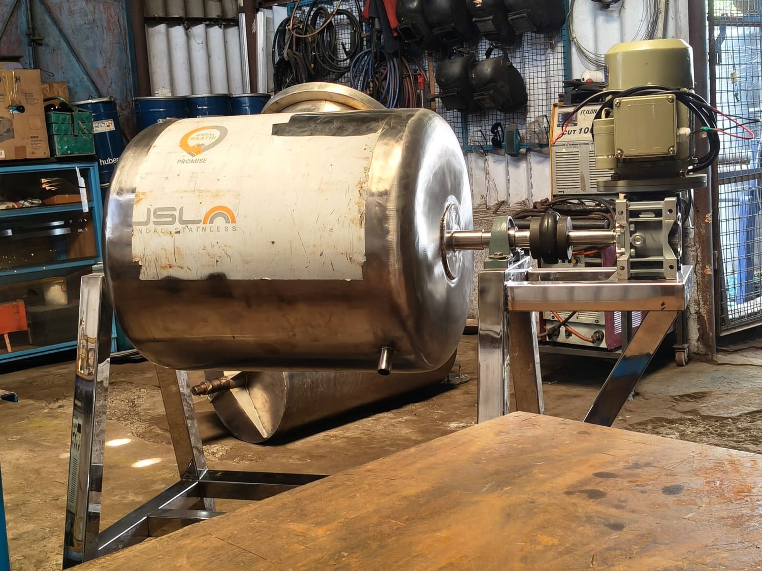 Rotary Blending Drum — Leader workshop